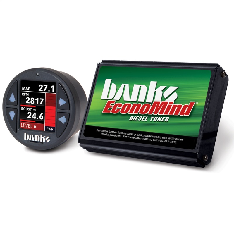 Chevrolet 2500 Diesel Tuner - Banks Power - EconoMind with Banks iDash 1.8 - `06-`07